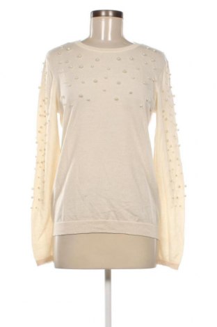 Дамски пуловер Hallhuber, Размер XL, Цвят Екрю, Цена 29,15 лв.
