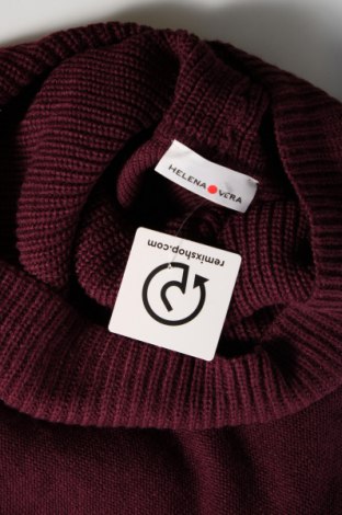 Дамски пуловер Helena Vera, Размер XL, Цвят Червен, Цена 16,80 лв.