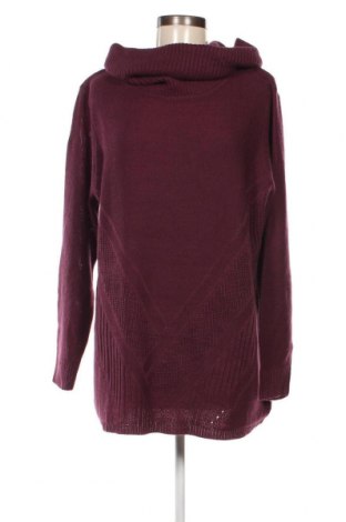 Γυναικείο πουλόβερ Helena Vera, Μέγεθος XL, Χρώμα Κόκκινο, Τιμή 10,83 €