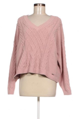 Дамски пуловер Hollister, Размер L, Цвят Пепел от рози, Цена 8,75 лв.