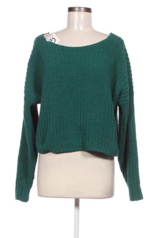 Дамски пуловер Hollister, Размер S, Цвят Зелен, Цена 10,44 лв.