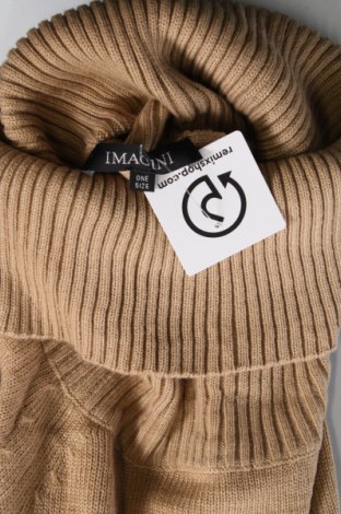 Дамски пуловер Imagini, Размер M, Цвят Бежов, Цена 13,05 лв.