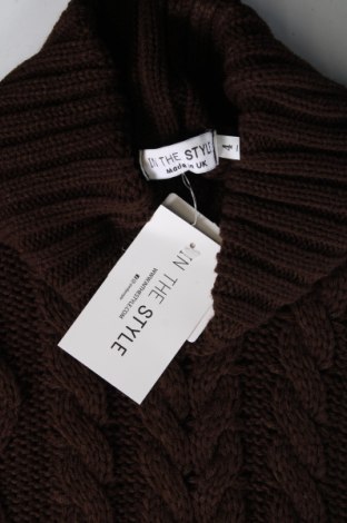 Дамски пуловер In the style, Размер L, Цвят Кафяв, Цена 21,62 лв.