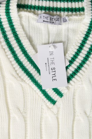 Дамски пуловер In the style, Размер XXS, Цвят Бял, Цена 21,16 лв.
