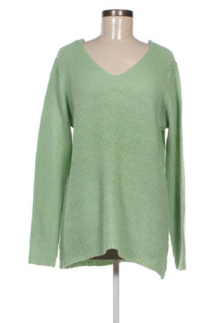 Дамски пуловер Infinity, Размер L, Цвят Зелен, Цена 13,05 лв.