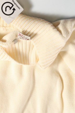 Дамски пуловер Jackpot, Размер M, Цвят Екрю, Цена 29,00 лв.