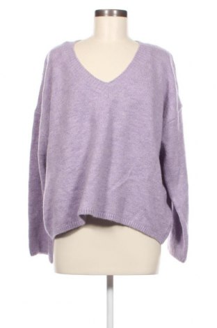 Дамски пуловер Jacqueline De Yong, Размер XL, Цвят Лилав, Цена 14,50 лв.