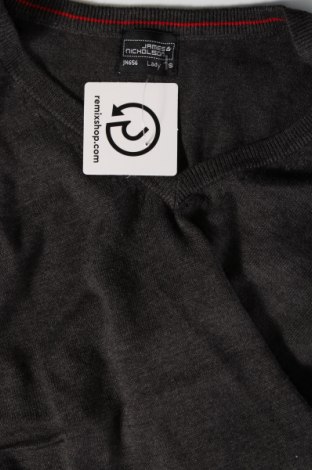 Дамски пуловер James & Nicholson, Размер S, Цвят Сив, Цена 4,35 лв.