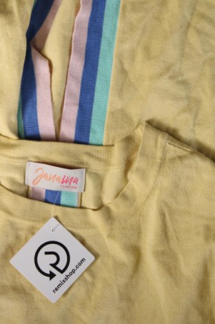Γυναικείο πουλόβερ Jana Ina, Μέγεθος M, Χρώμα Κίτρινο, Τιμή 9,74 €