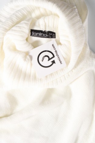 Дамски пуловер Janina, Размер M, Цвят Бял, Цена 29,00 лв.