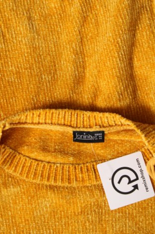 Дамски пуловер Janina, Размер XL, Цвят Жълт, Цена 8,41 лв.
