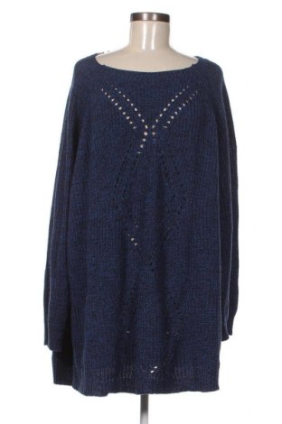 Дамски пуловер Janina, Размер 3XL, Цвят Син, Цена 20,88 лв.
