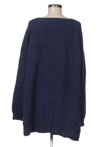 Γυναικείο πουλόβερ Janina, Μέγεθος 3XL, Χρώμα Μπλέ, Τιμή 10,23 €
