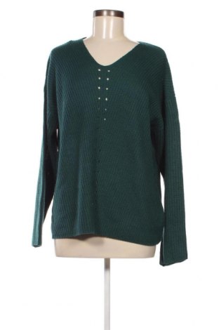Дамски пуловер Janina, Размер L, Цвят Зелен, Цена 13,05 лв.