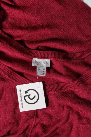 Дамски пуловер Janina, Размер L, Цвят Червен, Цена 10,44 лв.
