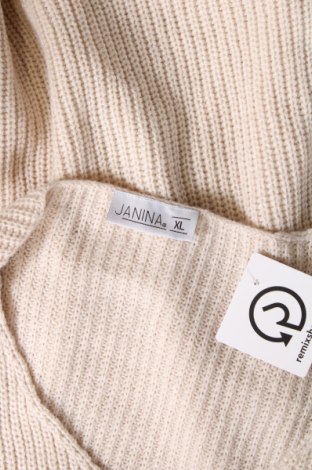 Γυναικείο πουλόβερ Janina, Μέγεθος XL, Χρώμα  Μπέζ, Τιμή 8,97 €