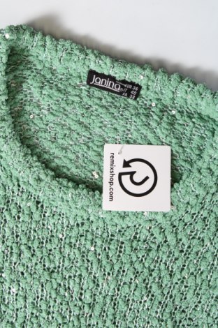 Дамски пуловер Janina, Размер S, Цвят Зелен, Цена 13,05 лв.