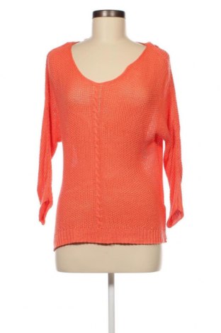 Дамски пуловер Jean Pascale, Размер S, Цвят Оранжев, Цена 7,25 лв.