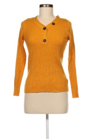Дамски пуловер Jean Pascale, Размер M, Цвят Жълт, Цена 5,80 лв.