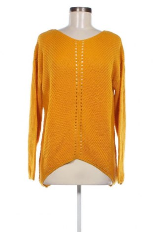 Дамски пуловер Jean Pascale, Размер M, Цвят Жълт, Цена 8,99 лв.