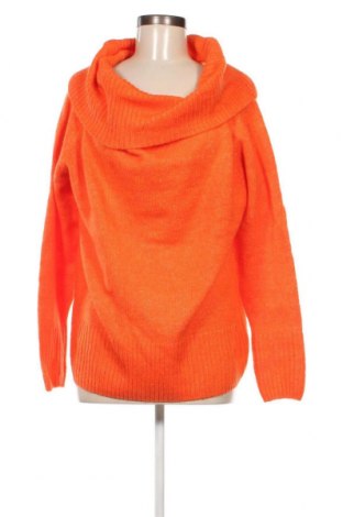 Дамски пуловер Jean Pascale, Размер L, Цвят Оранжев, Цена 13,05 лв.