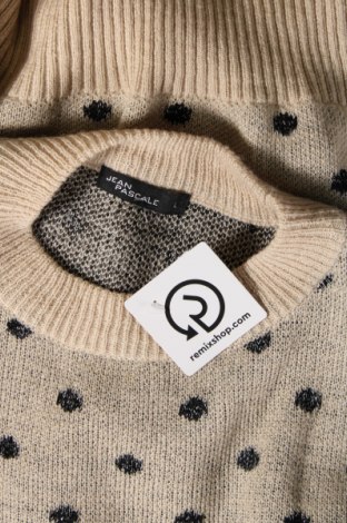 Γυναικείο πουλόβερ Jean Pascale, Μέγεθος L, Χρώμα  Μπέζ, Τιμή 6,46 €