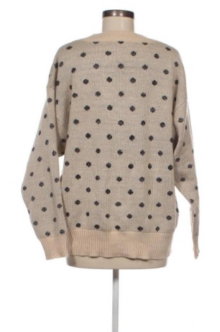 Дамски пуловер Jean Pascale, Размер L, Цвят Бежов, Цена 10,44 лв.
