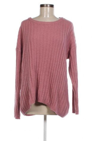 Дамски пуловер Jean Pascale, Размер L, Цвят Розов, Цена 10,15 лв.