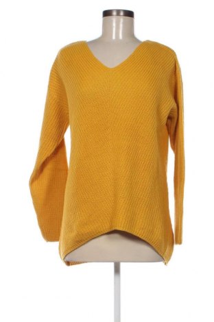 Дамски пуловер Jean Pascale, Размер M, Цвят Жълт, Цена 12,18 лв.