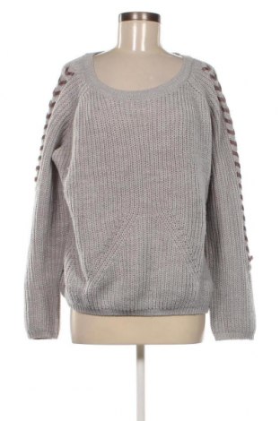 Дамски пуловер Jean Pascale, Размер M, Цвят Сив, Цена 11,31 лв.