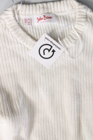 Дамски пуловер John Baner, Размер S, Цвят Екрю, Цена 11,20 лв.
