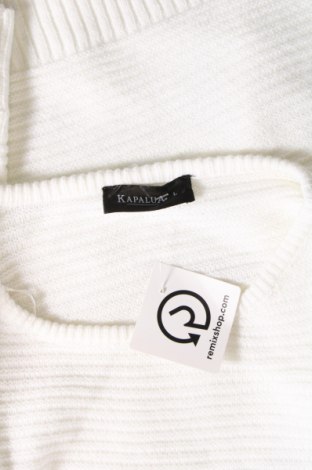 Дамски пуловер Kapalua, Размер L, Цвят Бял, Цена 29,00 лв.