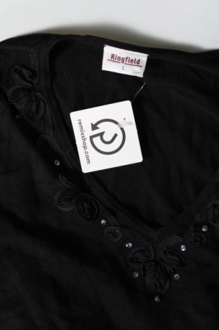 Γυναικείο πουλόβερ Kingfield, Μέγεθος L, Χρώμα Μαύρο, Τιμή 5,38 €