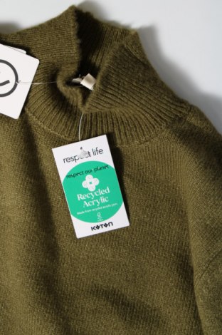 Pulover de femei Koton, Mărime XL, Culoare Verde, Preț 165,90 Lei