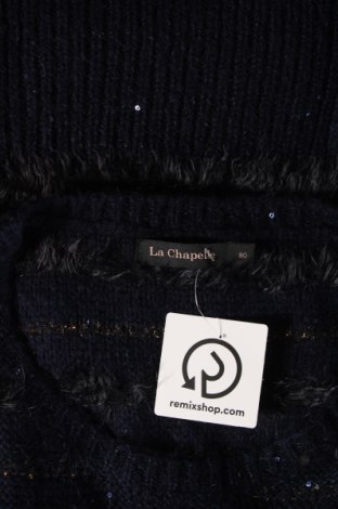 Γυναικείο πουλόβερ La Chapelle, Μέγεθος M, Χρώμα Μπλέ, Τιμή 3,71 €
