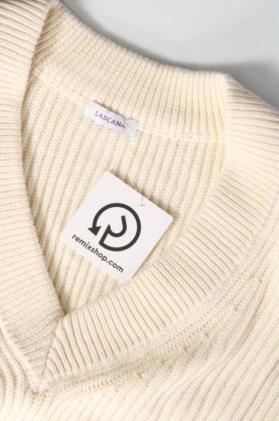 Дамски пуловер Lascana, Размер M, Цвят Екрю, Цена 20,24 лв.