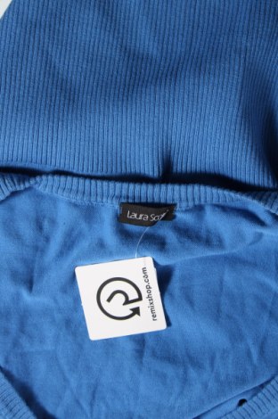 Дамски пуловер Laura Scott, Размер M, Цвят Син, Цена 14,80 лв.