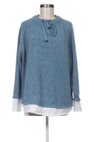 Дамски пуловер Laura Torelli, Размер L, Цвят Син, Цена 8,12 лв.