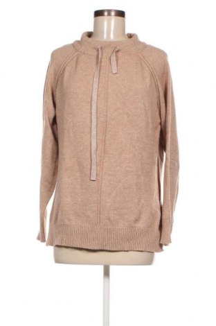 Дамски пуловер Laura Torelli, Размер L, Цвят Бежов, Цена 8,70 лв.