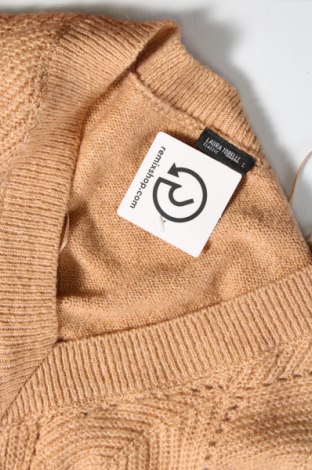 Дамски пуловер Laura Torelli, Размер L, Цвят Бежов, Цена 6,38 лв.