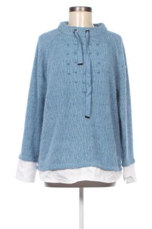 Дамски пуловер Laura Torelli, Размер M, Цвят Син, Цена 8,12 лв.