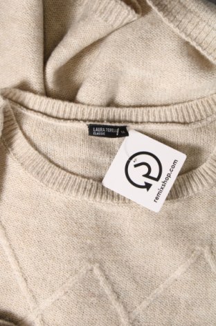 Γυναικείο πουλόβερ Laura Torelli, Μέγεθος M, Χρώμα  Μπέζ, Τιμή 8,79 €