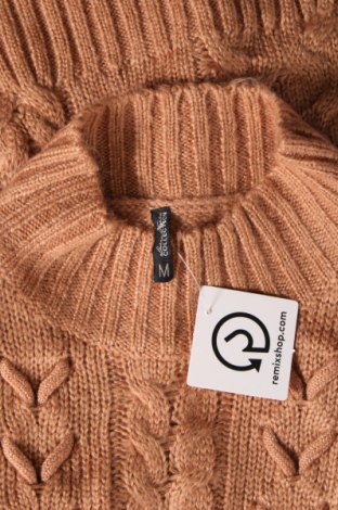 Дамски пуловер Laura Torelli, Размер M, Цвят Кафяв, Цена 4,35 лв.