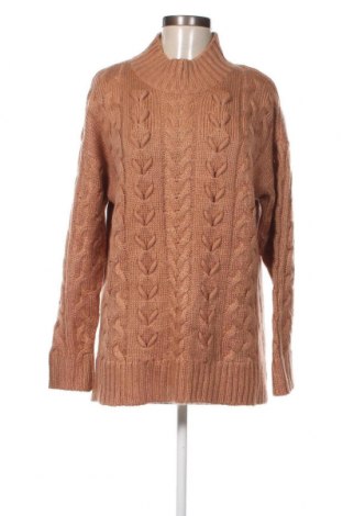 Дамски пуловер Laura Torelli, Размер M, Цвят Кафяв, Цена 4,35 лв.