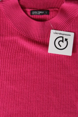 Pulover de femei Laura Torelli, Mărime S, Culoare Roz, Preț 14,31 Lei