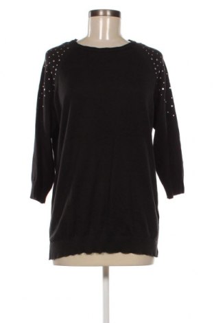 Дамски пуловер Laura Torelli, Размер M, Цвят Черен, Цена 7,83 лв.