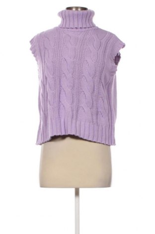 Дамски пуловер Laura Torelli, Размер M, Цвят Лилав, Цена 13,05 лв.
