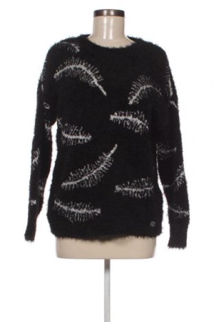Дамски пуловер Laura Torelli, Размер M, Цвят Черен, Цена 10,44 лв.