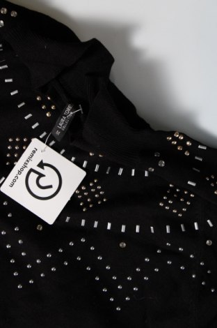 Γυναικείο πουλόβερ Laura Torelli, Μέγεθος M, Χρώμα Μαύρο, Τιμή 8,07 €