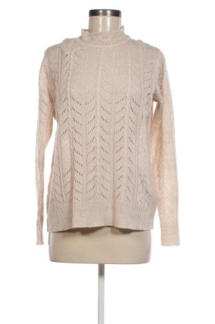 Γυναικείο πουλόβερ Laura Torelli, Μέγεθος M, Χρώμα  Μπέζ, Τιμή 6,46 €